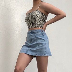Snakeskin Crop top
